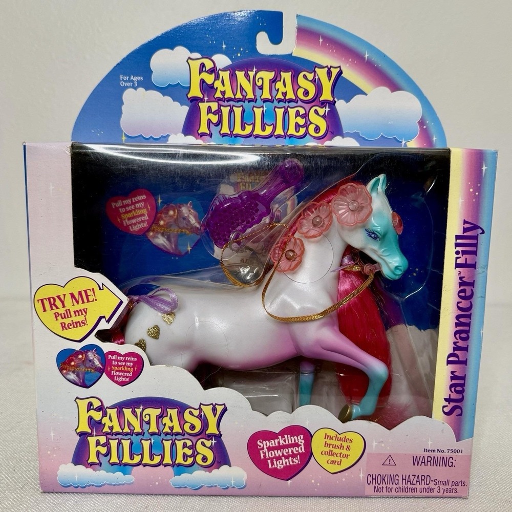 Vintage Fantasy Fillies Aurora Star Prancer 90s Marchon Empire HTF New In Box